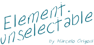Element.unselectable - 1.0 - Docs